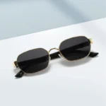 Occhiali da sole quadrati unisex retrò UV400 - immagine 3