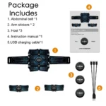 Elettrostimolatore muscolare EMS per addominali e glutei - immagine 6