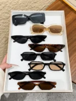 Set 8 occhiali basic unisex in tinta unita - immagine 3