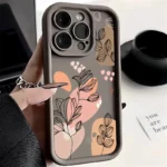 Cover iPhone con piante astratte e fiori - immagine 2