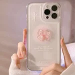 Custodia morbida 3D con fiocco coreano per Samsung Galaxy