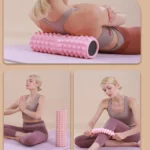 Rullo in schiuma semi-luna 45x13 cm per yoga e fitness - immagine 3