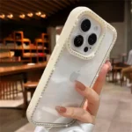 Custodia iPhone con strass brillanti antiurto - immagine 4