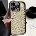 Custodia silicone zebrata per Xiaomi Redmi serie 12/13/Note - immagine 4