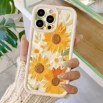 Custodia floreale margherite per Xiaomi Redmi e Note - immagine 6