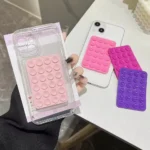 Custodia trasparente antiurto 3D con ventosa per Xiaomi Redmi - immagine 6