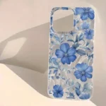 Cover floreale blu per Xiaomi Redmi Note 14/13/12/11/10 - immagine 5