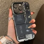 Custodia retro circuito fotocamera per Xiaomi serie Mi e Poco - immagine 4