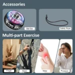 Palla giroscopica per polso e avambraccio con avvio automatico - immagine 2