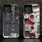 Custodia retro circuito fotocamera per Xiaomi serie Mi e Poco