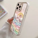 Custodia arcobaleno in silicone per Xiaomi serie Mi e T - immagine 3