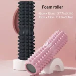 Rullo in schiuma semi-luna 45x13 cm per yoga e fitness