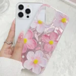 Cover per Xiaomi Redmi e Note con Motivo Margherite - Protezione Trasparente Antiurto