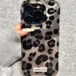 Custodia leopardata antiurto per iPhone 17/16/15/14/13 - immagine 5
