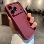 Cover protettiva morbida in silicone opaco per iPhone