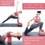 Blocco yoga in schiuma ad alta densità antiscivolo - immagine 5