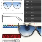 Occhiali da sole aviator oversize unisex UV400 - immagine 5