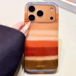 Cover antiurto retro tramonto per iPhone 17/16/15/14/13/12 - immagine 3