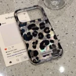 Custodia leopardata antiurto per iPhone 17/16/15/14/13 - immagine 2