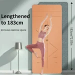 Tappetino yoga antiscivolo con tracolla e borsa - immagine 2