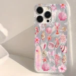 Cover Samsung motivo mare con stella marina rosa