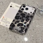 Custodia leopardata antiurto per iPhone 17/16/15/14/13 - immagine 3