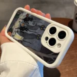 Custodia antiurto mostro gatto/volpe per iPhone - immagine 5