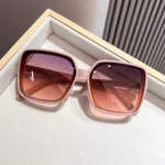 Montatura occhiali quadrata retrò unisex, stile classico - immagine 4