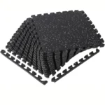 Set 12 tappetini puzzle EVA 52x52cm per palestra casa - immagine 2