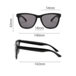 Occhiali da sole donna oversize quadrati UV400 - immagine 5