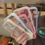Custodia iPhone con strass brillanti antiurto