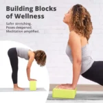 Set 2 blocchi yoga in schiuma ad alta densità - immagine 5