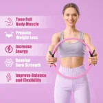 Anello Pilates per tonificazione cosce, addominali e gambe - immagine 5