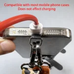 Laccetto telefono leopardato Y2K regolabile per smartphone - immagine 5