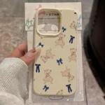 Cover orsetto con fiocco antishock per Xiaomi Poco - immagine 2