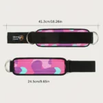 Cavigliera con anello a D regolabile per cavo palestra - immagine 5