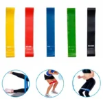 Set fasce di resistenza ad anello in TPE per fitness - immagine 5