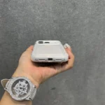 Custodia iPhone con porta carte in acrilico rigido antiurto - immagine 3