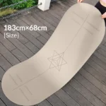 Tappetino yoga in gomma naturale 5mm antiscivolo - immagine 5