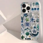 Custodia Poco X7 Pro con stampa oceano antiurto - immagine 6