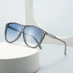 Occhiali da sole aviator oversize unisex UV400 - immagine 2