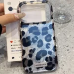 Custodia leopardata antiurto per iPhone 17/16/15/14/13