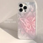 Custodia farfalla verde sfumata per Xiaomi Redmi Note