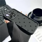 Custodia opaca antiurto con cuori per Xiaomi Mi e Poco - immagine 5