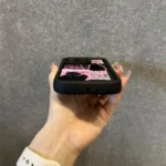 Custodia morbida gatto nero in silicone per iPhone - immagine 4